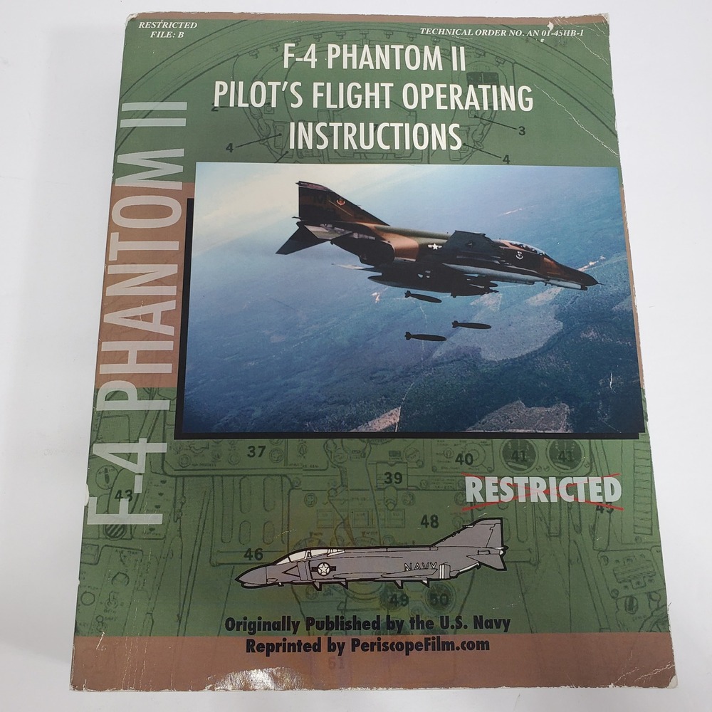 Periscope Film F-4 Phantom II Pilot's Flight Operating Instructions